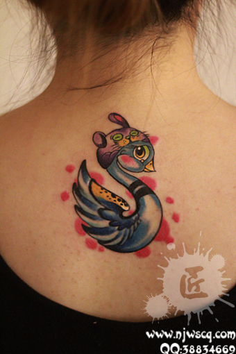 南京纹身店名匠刺青驻店纹身师小磊同学彩色作品